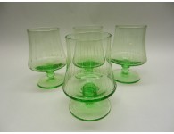 Tarbeklaasi roheline klaasid "Inna" 3 tk