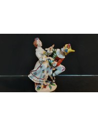 Porselain "Comedia dell arte" kuju